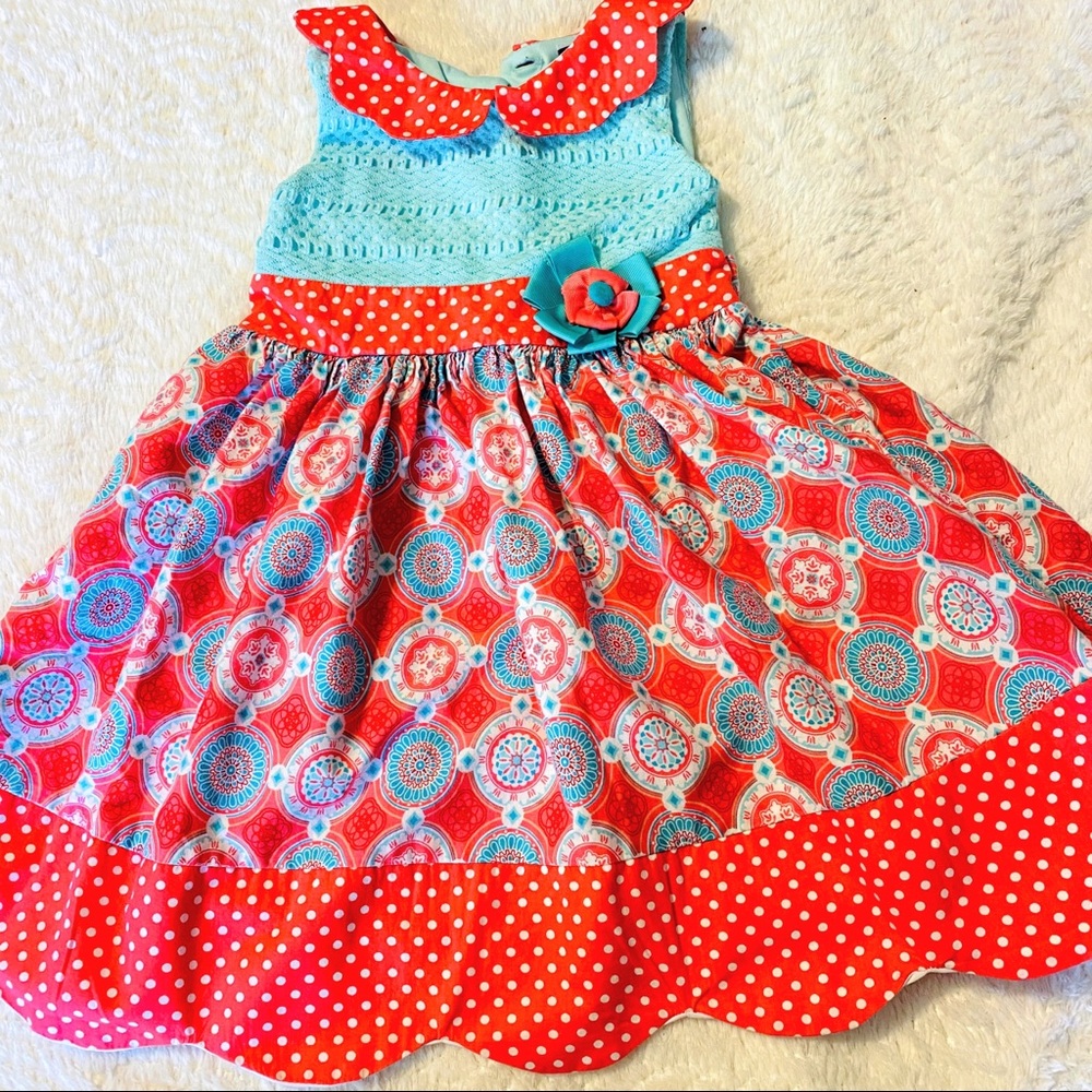 Counting Daisies Boho Boutique Dress 4T